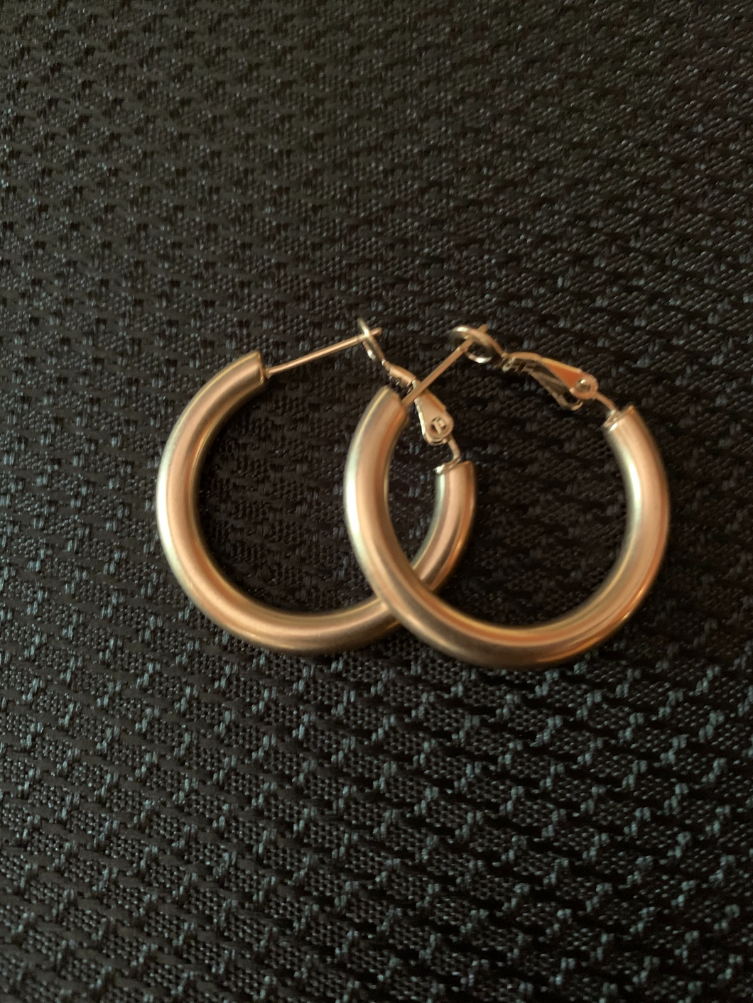 Rose Gold Hoops