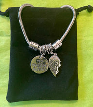 Load image into Gallery viewer, No Matter Where, Daughter &amp; Mother Matching Charm Bracelet
