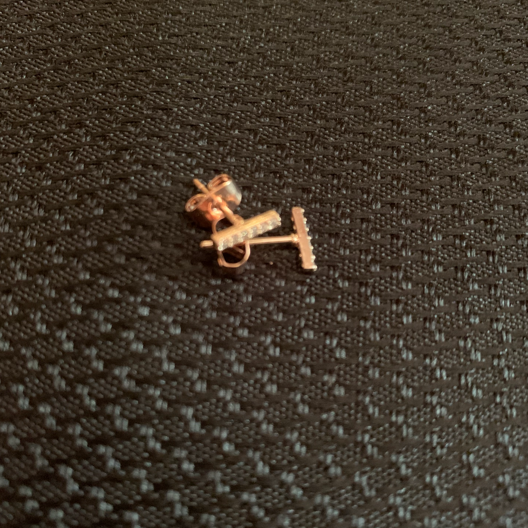 Rose Gold Flat Head Stone