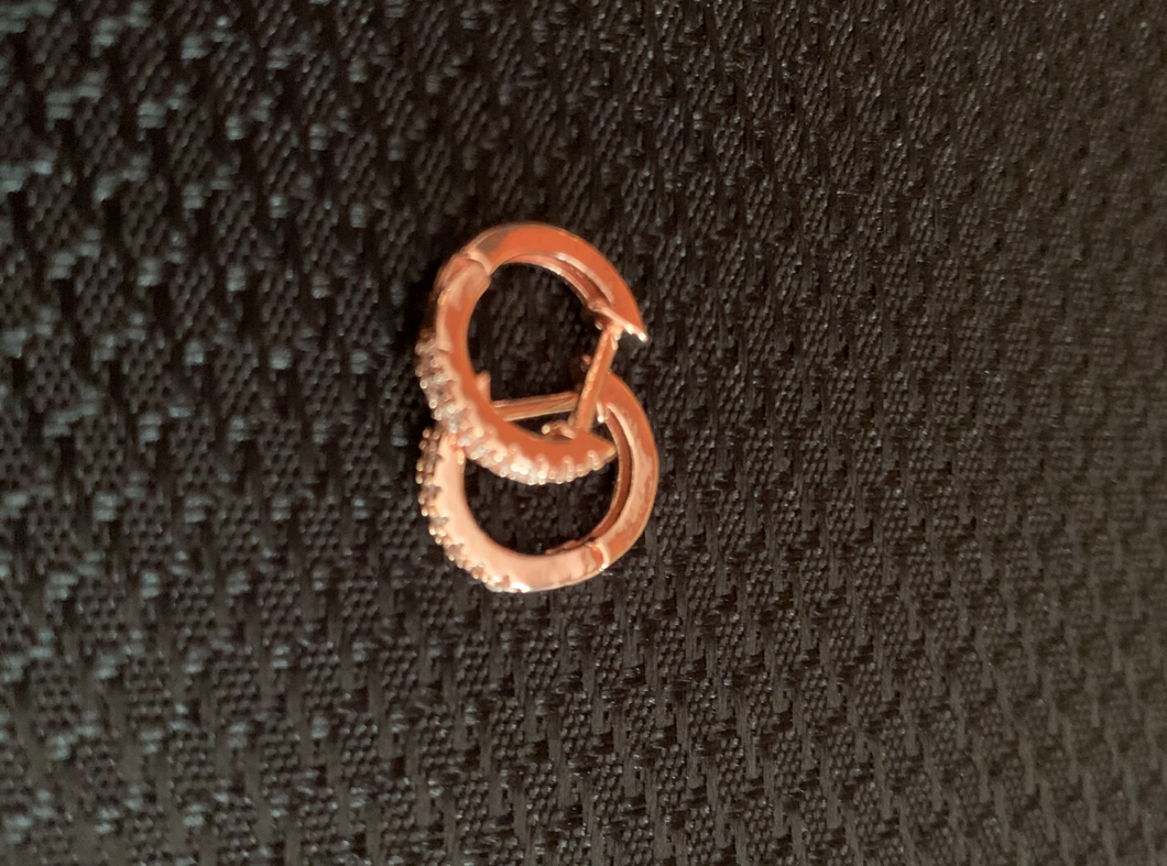 Rose Gold Mini Hoops